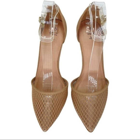 Call It Spring Beena Vegan Nude Womens Heels Size 10M - Picture 5 of 12